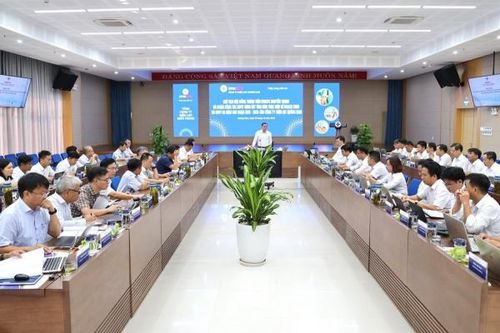 Chủ tịch HĐTV EVNCPC Nguyễn Thanh làm việc với PC Quảng Nam