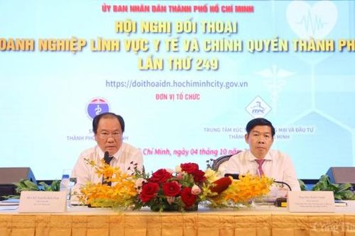 TP. Hồ Chí Minh đối thoại gỡ khó nhiều vấn đề 'nóng' cho doanh nghiệp lĩnh vực y tế