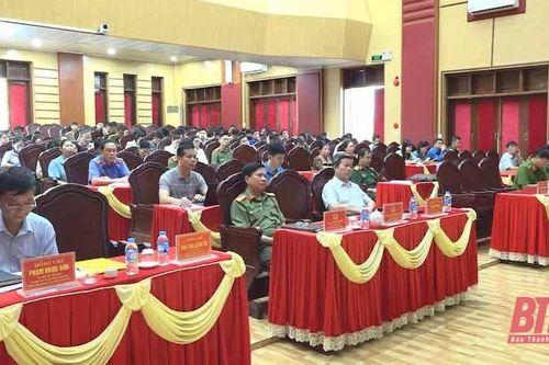 Vĩnh Lộc tập huấn, bồi dưỡng kiến thức các chuyên đề công tác bảo vệ an ninh quốc gia