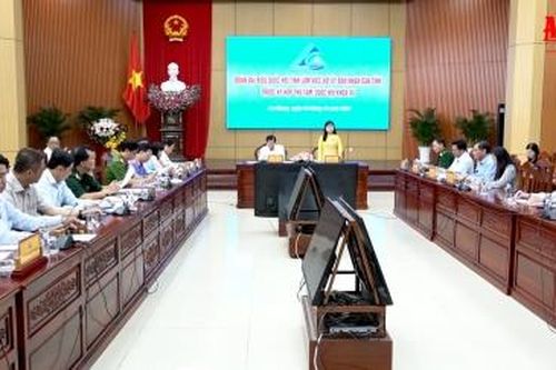 Đoàn đại biểu Quốc hội tỉnh An Giang làm việc với UBND tỉnh trước kỳ họp thứ 8
