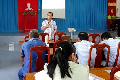 Tập huấn tuyên truyền thông tin thị trường việc làm tại huyện Tri Tôn