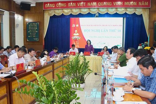 Chợ Mới đề ra nhiều nhiệm vụ chính trị đến cuối năm 2024