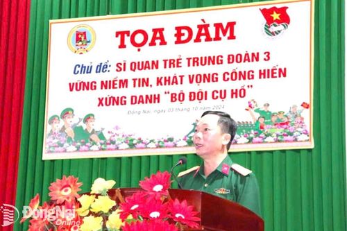 Vững niềm tin, khát vọng cống hiến, xứng danh Bộ đội Cụ Hồ