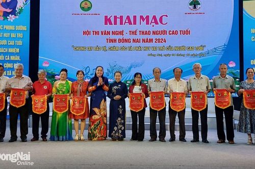 Khai mạc Hội thi Văn nghệ - thể thao người cao tuổi tỉnh Đồng Nai năm 2024