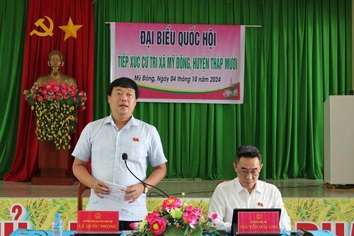 Cử tri kiến nghị nhiều vấn đề dân sinh