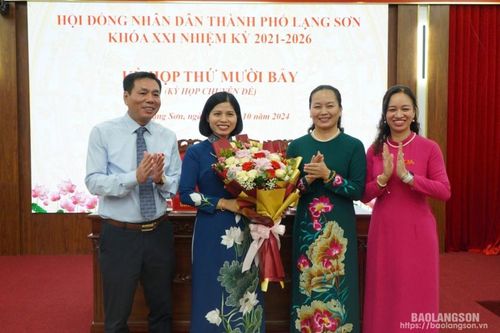 Kỳ họp thứ 17 HĐND thành phố Lạng Sơn: Kiện toàn chức danh Phó Chủ tịch UBND thành phố