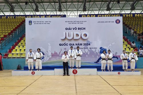 Hơn 300 vận động viên tranh tài tại Giải vô địch Judo Quốc gia 2024