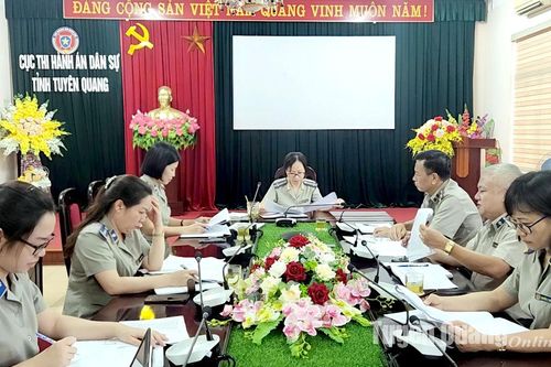 Công nhận 13 sáng kiến trong lĩnh vực thi hành án dân sự