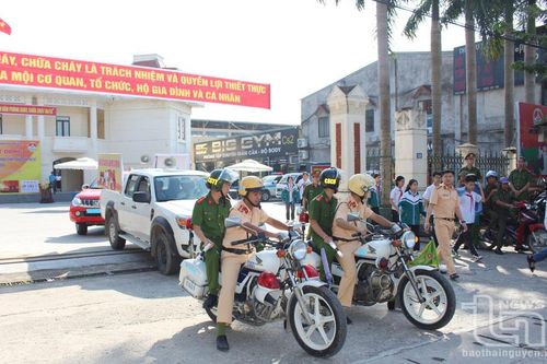 TP. Phổ Yên: Phát động hưởng ửng Ngày toàn dân phòng cháy, chữa cháy