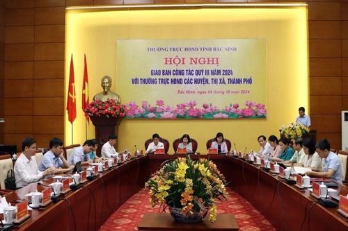 Thường trực HĐND tỉnh Bắc Ninh: Giao ban công tác quý III