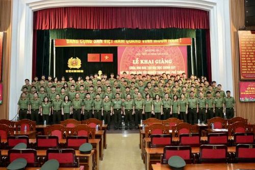 Học viện ANND khai giảng Khóa D56 đào tạo đại học chính quy
