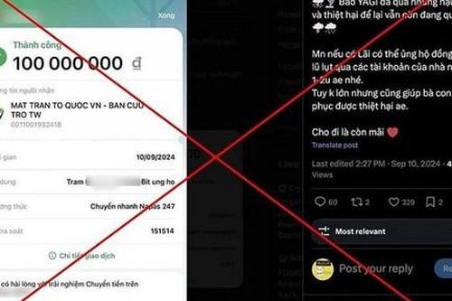 Bộ Công an sẽ xử lý hành vi sửa, làm giả biên lai chuyển khoản để 'phông bạt' trong từ thiện