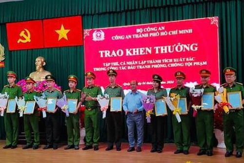 TPHCM: Khen thưởng các đơn vị khám phá thành công 2 chuyên án ma túy lớn