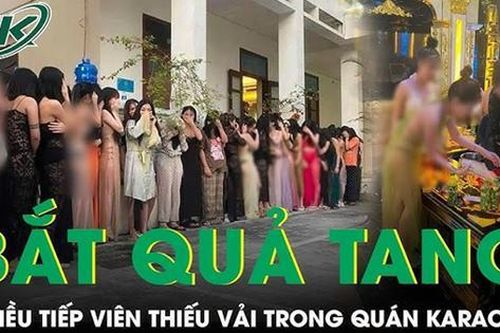 Sáng 4/10: Cảnh sát đột kích quán karaoke ở Thanh Hóa, bắt hàng chục cô gái ăn mặc 'mát mẻ'