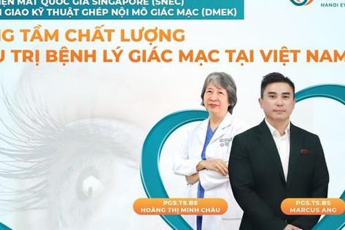 Bệnh viện Mắt Hà Nội 2 – Đơn vị được lựa chọn chuyển giao kỹ thuật Ghép nội mô giác mạc (DMEK)