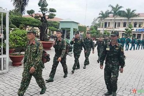 Huyện Bến Cầu (Tây Ninh) diễn tập chỉ huy tham mưu 1 bên, 1 cấp