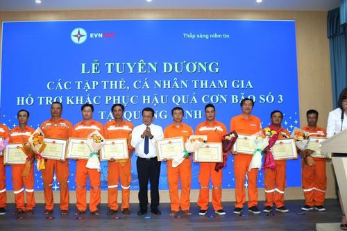 EVNCPC tuyên dương, khen thưởng Đội xung kích PC Đà Nẵng