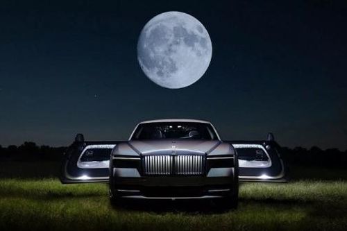 Cận cảnh Rolls-Royce Spectre Lunaflair bản độc nhất vô nhị vừa ra mắt