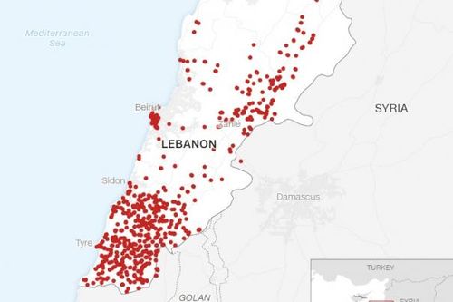 Israel ném bom Lebanon: Những cuộc không kích dữ dội với tần suất cao khủng khiếp