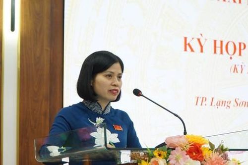 Thành phố Lạng Sơn có tân nữ Phó Chủ tịch