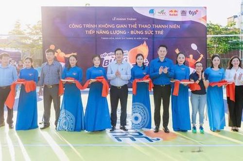 Khánh thành công trình Không gian Thể thao Thanh niên- Tiếp năng lượng, bừng sức trẻ