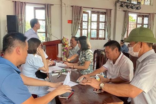Bắt đầu chi trả tiền bồi thường GPMB Quốc lộ 1A tại huyện Quỳnh Lưu