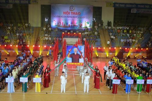 Khai mạc Hội thao ngành ngân hàng Nghệ An năm 2024