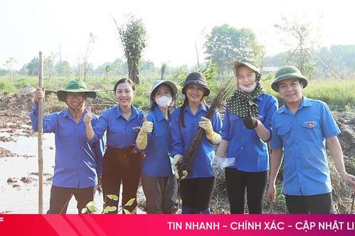 Tuổi trẻ Thành Sen trồng hơn 6.000 cây xanh