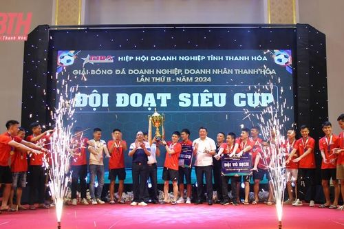 Giải bóng đá Doanh nghiệp, Doanh nhân Thanh Hóa lần thứ II thành công tốt đẹp