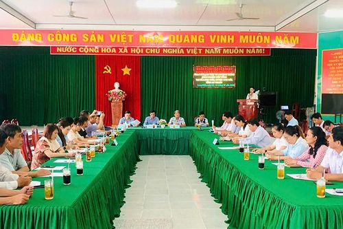 Xã Đắk Ru học tập kinh nghiệm giảm nghèo tại xã Long Kiến (huyện Chợ Mới)