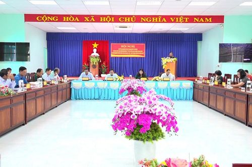 Châu Thành sơ kết đề án về phát triển doanh nghiệp, doanh nhân và khởi nghiệp đổi mới sáng tạo