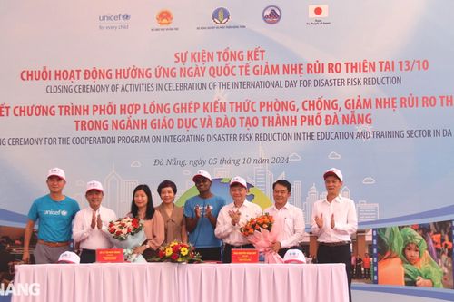 Trao quyền cho thế hệ trẻ vì một tương lai an toàn trước thiên tai