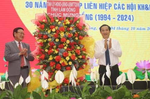 Kỷ niệm 30 năm ngày thành lập Liên hiệp các Hội Khoa học và Kỹ thuật tỉnh Lâm Đồng