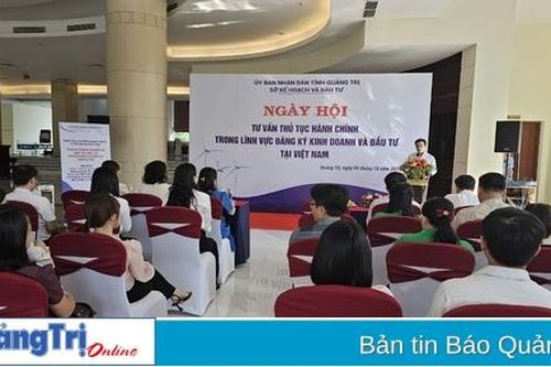 Ngày hội tư vấn thủ tục hành chính trong lĩnh vực đăng ký kinh doanh và đầu tư