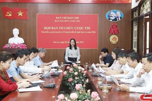 Lễ tổng kết và trao giải Cuộc thi 'Tìm hiểu, tuyên truyền về chuyển đổi số tỉnh Sơn La năm 2024' sẽ diễn ra vào ngày 9/10