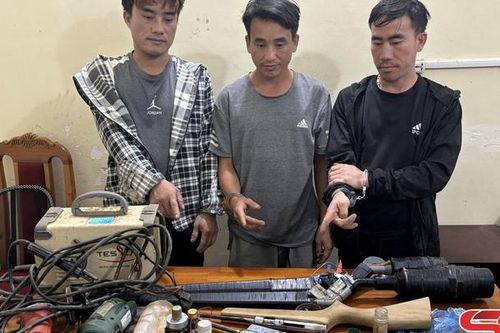 Bắt giữ 3 đối tượng tàng trữ thuốc phiện, sản xuất súng tự chế