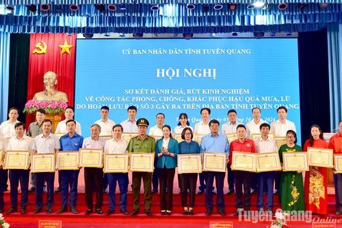 Sơ kết đánh giá, rút kinh nghiệm phòng, chống, khắc phục hậu quả mưa lũ