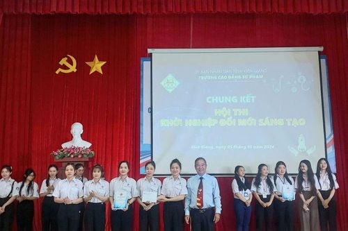 Chắp cánh ước mơ 'Khởi nghiệp, đổi mới, sáng tạo' trong sinh viên trường Cao đẳng Sư phạm Kiên Giang