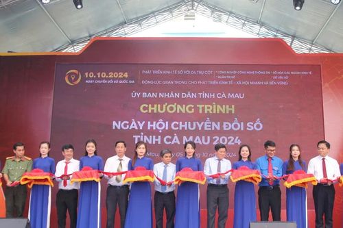 Cà Mau: Lan tỏa thông điệp Ngày Chuyển đổi số Quốc gia