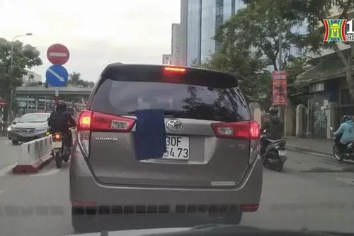 Hành vi che, làm sai lệch biển số khi tham gia giao thông