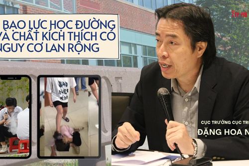 Cục trưởng Cục trẻ em Đặng Hoa Nam: 'Bạo lực học đường và chất kích thích có nguy cơ lan rộng'