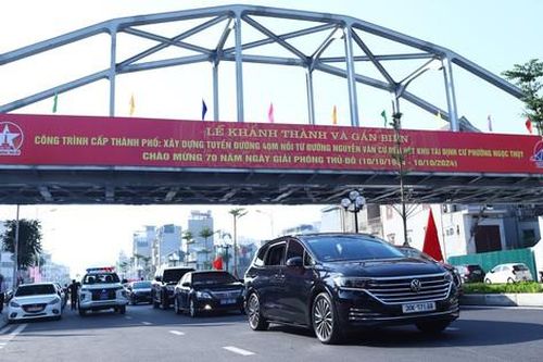 Dự án đường tại Long Biên thông xe sau 6 năm thi công