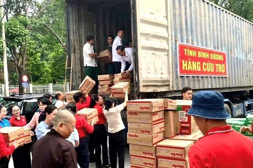 Bình Dương: Tiếp nhận gần 107 tỷ đồng ủng hộ người dân bị thiên tai