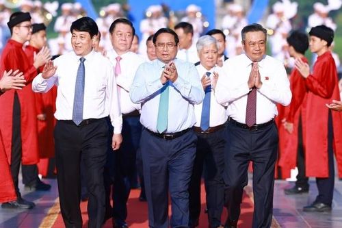 Thủ tướng Phạm Minh Chính dự 'Ngày hội Văn hóa vì Hòa bình'