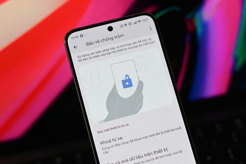 Điện thoại Android sẽ tự khóa khi bị giật