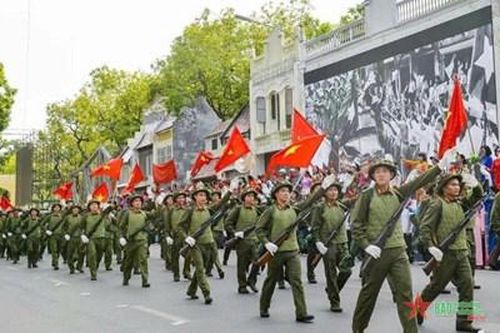 Trung đoàn 692 hướng về ngày hội lớn của Thủ đô