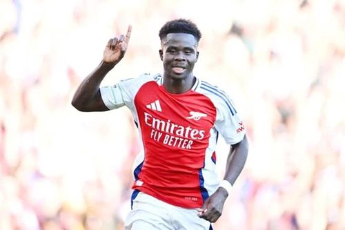 Mikel Arteta: 'Saka đã bước lên đỉnh cao mới ở mùa này'