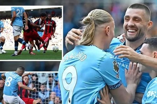 Chùm ảnh: Man City thắng 'nghẹt thở' Fulham