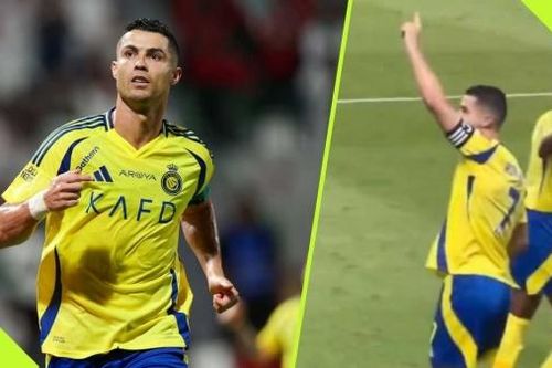 Cristiano Ronaldo nhảy điệu Al-Ardah ăn mừng hài hước