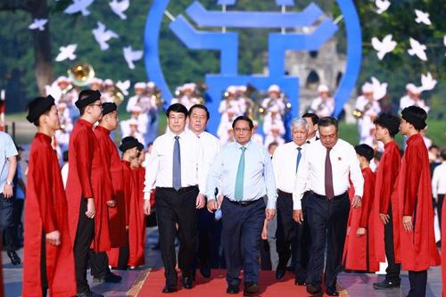 Thủ tướng Phạm Minh Chính dự 'Ngày hội Văn hóa vì Hòa bình'